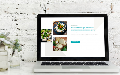 Создание интернет-магазина Ремесленных сыров и молочной продукции на WordPress